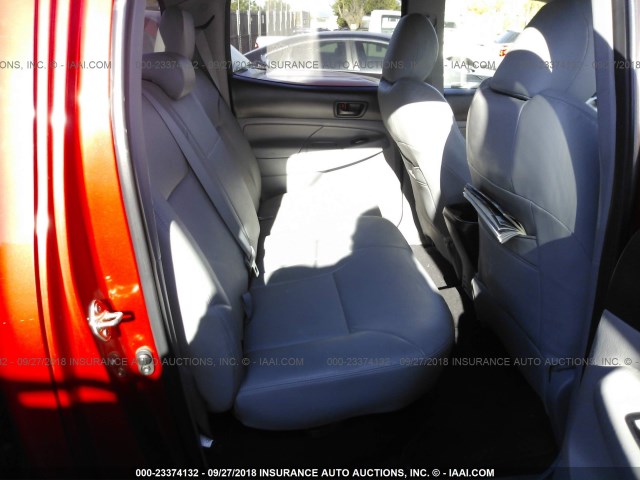 3TMLU4EN2EM144781 - 2014 TOYOTA TACOMA DOUBLE CAB 红色 照片 8