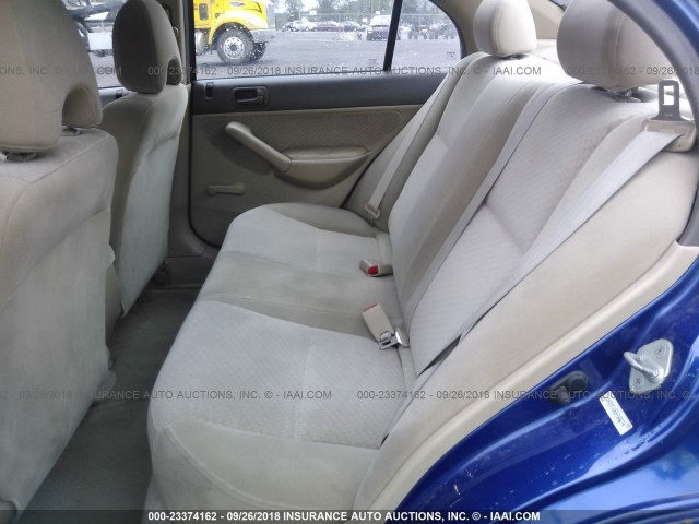 2HGES16365H585274 - 2005 HONDA CIVIC DX VP Tünd mavi foto 8