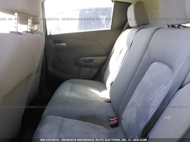 1G1JB6SH5C4113954 - 2012 CHEVROLET SONIC LS ვერცხლისფერი ფოტო 8