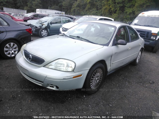 1MEFM50U65A627283 - 2005 MERCURY SABLE GS GRAY photo 2