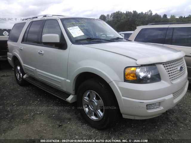 1FMFU20546LA73204 - 2006 FORD EXPEDITION LIMITED WHITE photo 1