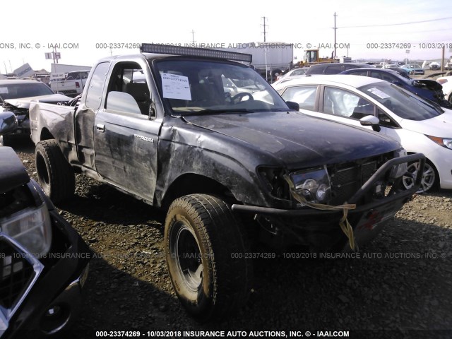 4TASN92N8XZ493970 - 1999 TOYOTA TACOMA XTRACAB PRERUNNER შავი ფოტო 1