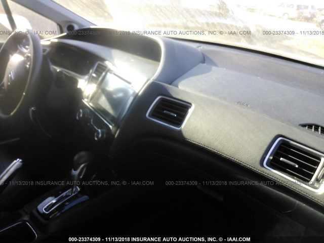 19XFB2F91FE035703 - 2015 HONDA CIVIC EXL 白色 照片 5