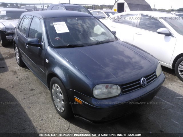 9BWFL61J144001870 - 2004 VOLKSWAGEN GOLF GL BLUE photo 1