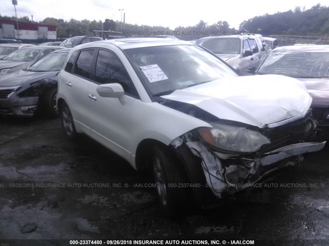 5J8TB18589A003752 - 2009 ACURA RDX TECHNOLOGY WHITE photo 1