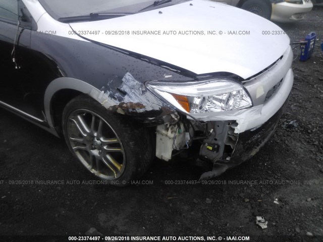 JTKDE167180250963 - 2008 TOYOTA SCION TC 黑色 照片 6