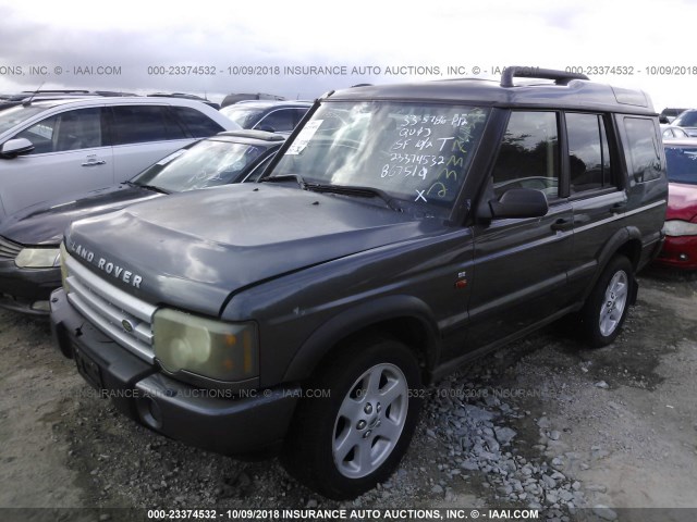 SALTY19424A867510 - 2004 LAND ROVER DISCOVERY II SE GRAY photo 2