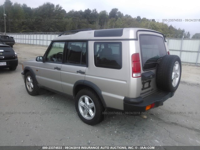 SALTY1246YA254404 - 2000 LAND ROVER DISCOVERY II  TAN photo 3