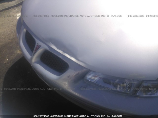 1G2WR5215XF349251 - 1999 PONTIAC GRAND PRIX GTP SILVER photo 6