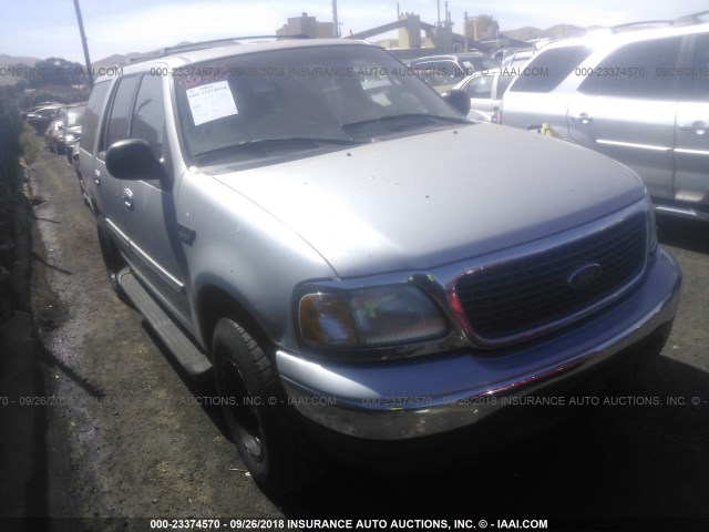 1FMRU15W52LA54700 - 2002 FORD EXPEDITION XLT SILVER photo 1