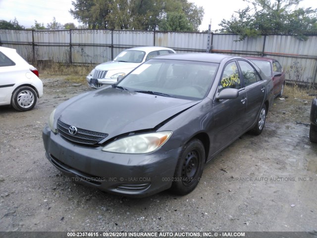 4T1BE32K54U834771 - 2004 TOYOTA CAMRY LE/XLE/SE Сұр фото 2