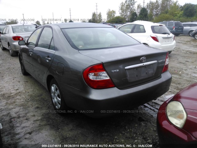 4T1BE32K54U834771 - 2004 TOYOTA CAMRY LE/XLE/SE Сұр фото 3