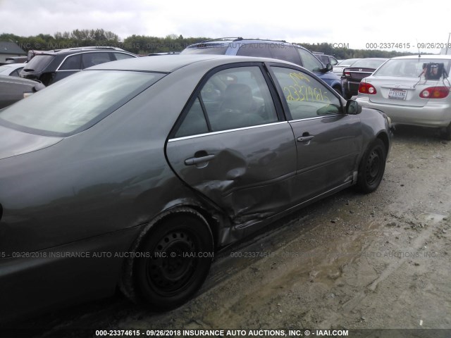 4T1BE32K54U834771 - 2004 TOYOTA CAMRY LE/XLE/SE Сұр фото 6