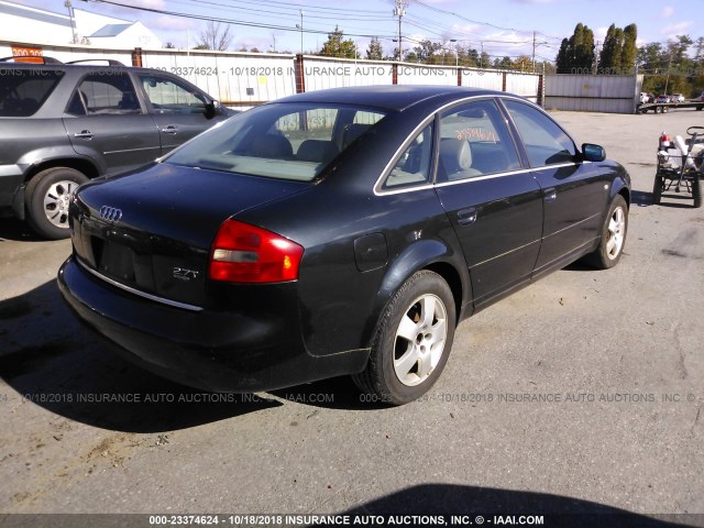 WAUED64B71N014620 - 2001 AUDI A6 2.7T QUATTRO GRAY photo 4