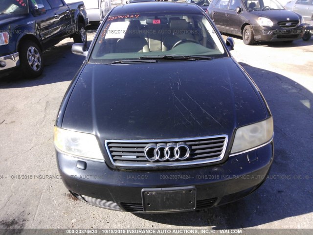 WAUED64B71N014620 - 2001 AUDI A6 2.7T QUATTRO GRAY photo 6