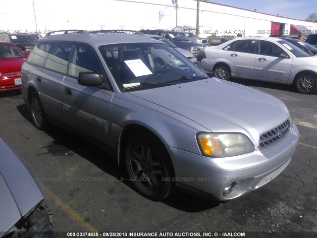 4S3BH675X47630756 - 2004 SUBARU LEGACY OUTBACK AWP 银色 照片 1