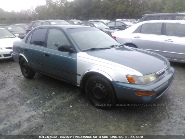 2T1AE09BXSC135196 - 1995 TOYOTA COROLLA LE/DX GREEN photo 1