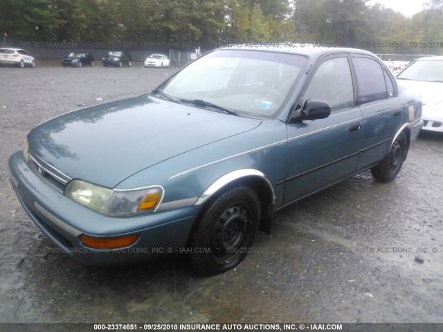 2T1AE09BXSC135196 - 1995 TOYOTA COROLLA LE/DX 绿色 照片 2
