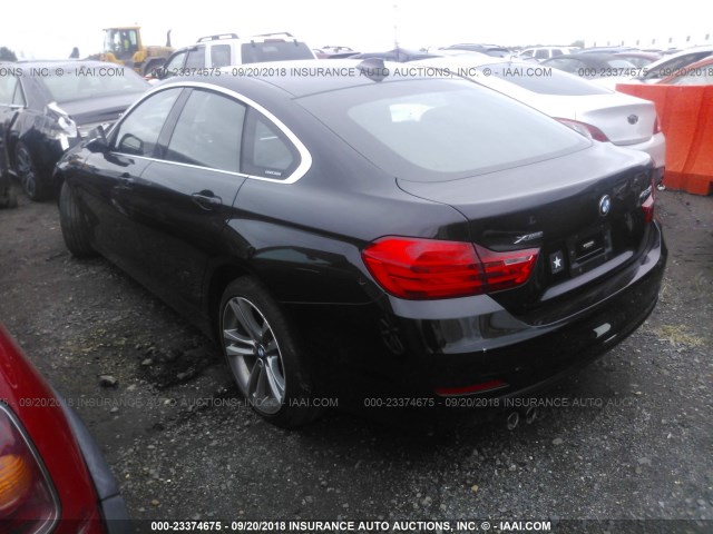 WBA4C9C50GG140505 - 2016 BMW 428 XI/GRAN COUPE/SULEV შავი ფოტო 3