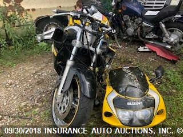 JS1GN78A8Y2103070 - 2000 SUZUKI GSX-R600 YELLOW photo 5