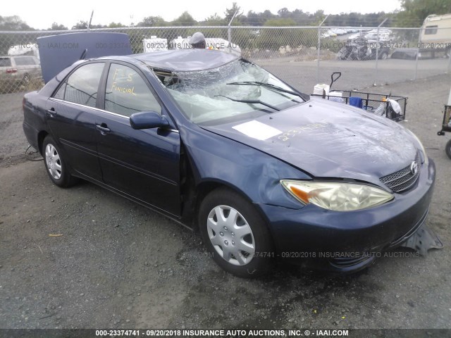 4T1BE32KX3U247674 - 2003 TOYOTA CAMRY LE/XLE/SE Көк фото 1