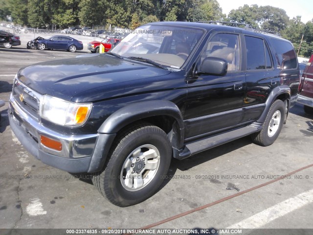 JT3GN87R3W0074030 - 1998 TOYOTA 4RUNNER LIMITED BLACK photo 2