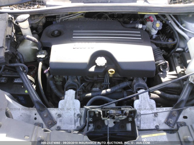 1GNDV23137D167210 - 2007 CHEVROLET UPLANDER LS SILVER photo 10