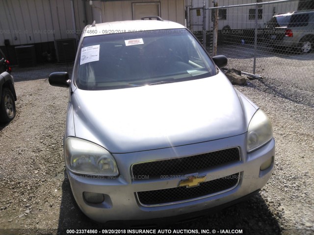 1GNDV23137D167210 - 2007 CHEVROLET UPLANDER LS SILVER photo 6