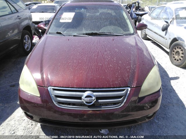 1N4BL11D54C121818 - 2004 NISSAN ALTIMA SE MAROON photo 6