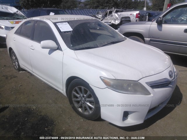 4T1BB3EK2AU117034 - 2010 TOYOTA CAMRY HYBRID WHITE photo 1