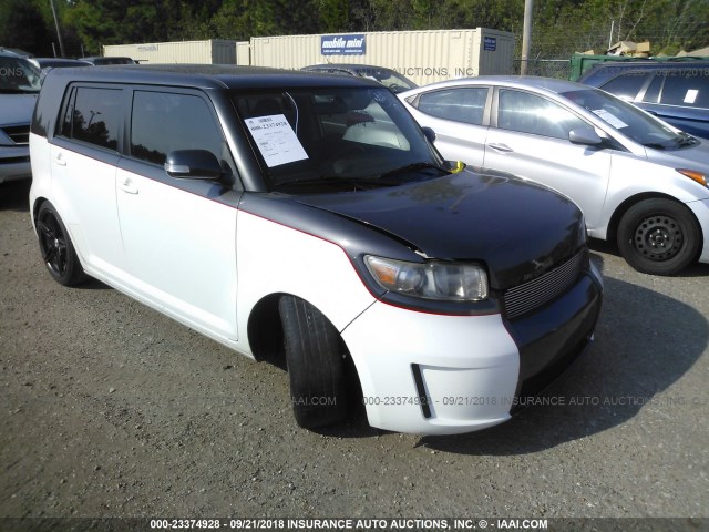 JTLKE50E881015519 - 2008 TOYOTA SCION XB Weiß Foto 1