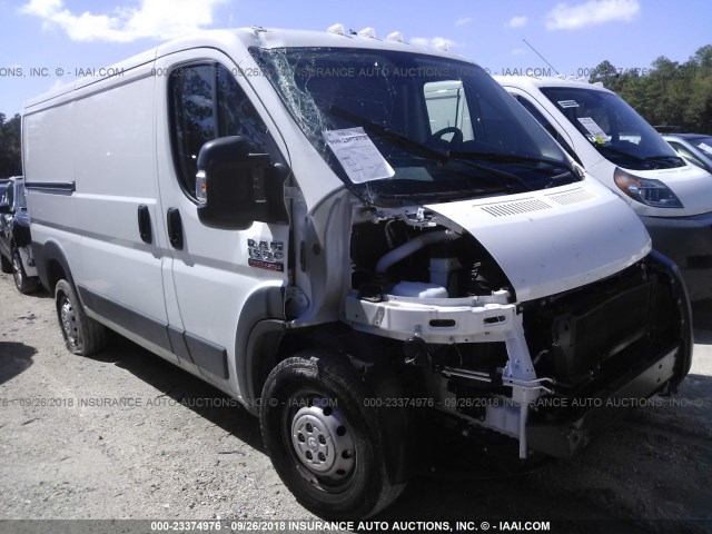 3C6TRVAG6HE526963 - 2017 RAM PROMASTER 1500 1500 STANDARD WHITE photo 1