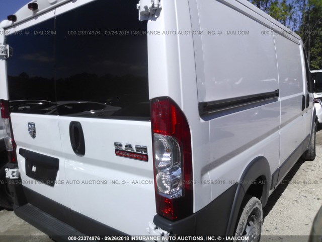 3C6TRVAG6HE526963 - 2017 RAM PROMASTER 1500 1500 STANDARD WHITE photo 4