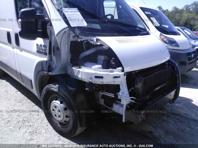 3C6TRVAG6HE526963 - 2017 RAM PROMASTER 1500 1500 STANDARD WHITE photo 6