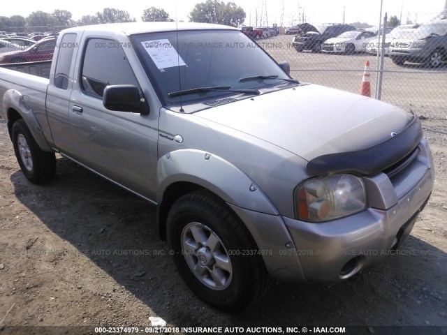 1N6MD26YX3C451824 - 2003 NISSAN FRONTIER KING CAB SC GRAY photo 1