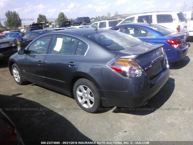 1N4CL21E79C153695 - 2009 NISSAN ALTIMA HYBRID GRAY photo 3