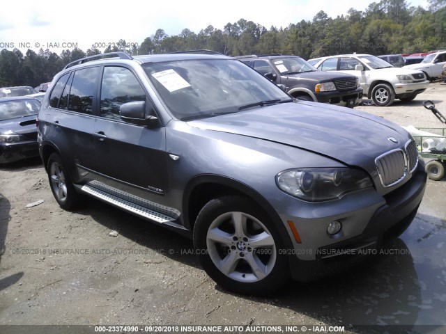 5UXFF0C58ALT77822 - 2010 BMW X5 XDRIVE35D GRAY photo 1