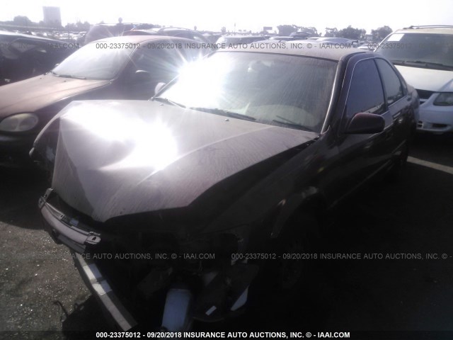 JT2BG22KXX0317057 - 1999 TOYOTA CAMRY LE/XLE BURGUNDY photo 2