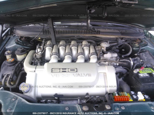 1FAFP54N1WA195270 - 1998 FORD TAURUS SHO TEAL photo 10