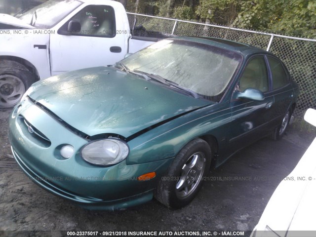 1FAFP54N1WA195270 - 1998 FORD TAURUS SHO TEAL photo 2