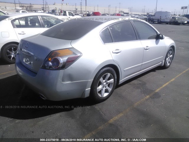 1N4AL21E07N412312 - 2007 NISSAN ALTIMA 2.5/2.5S SILVER photo 4