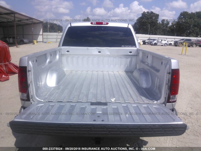 3GTP2VE7XDG140182 - 2013 GMC SIERRA K1500 SLE SILVER photo 8