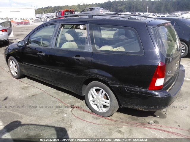 1FAFP36341W168284 - 2001 FORD FOCUS SE/SE COMFORT BLACK photo 3