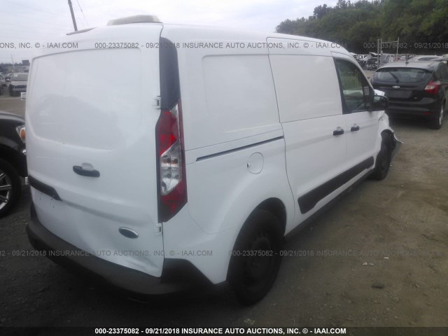 NM0LS7F72F1197287 - 2015 FORD TRANSIT CONNECT XLT WHITE photo 4