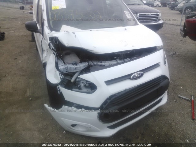 NM0LS7F72F1197287 - 2015 FORD TRANSIT CONNECT XLT WHITE photo 6