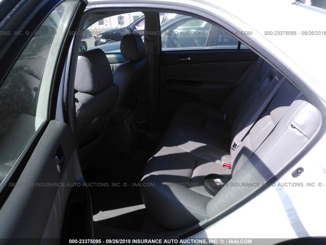 4T1BF30K62U015698 - 2002 TOYOTA CAMRY LE/XLE/SE Ақ фото 8