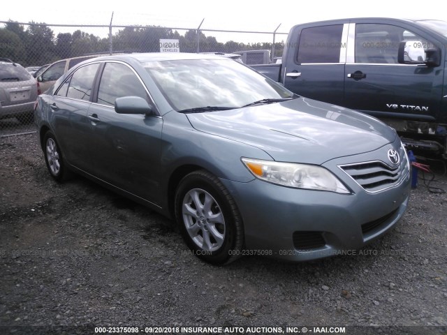 4T1BF3EK3BU676601 - 2011 TOYOTA CAMRY SE/LE/XLE მწვანე ფოტო 1