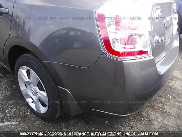 3N1AB61E67L602090 - 2007 NISSAN SENTRA 2.0/2.0S/2.0SL Unknown photo 6