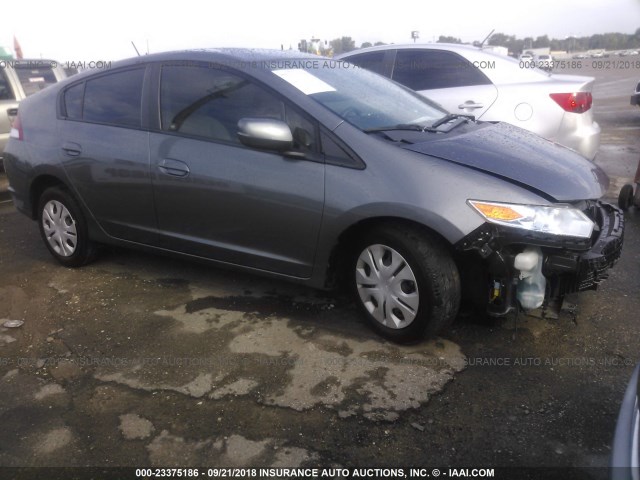 JHMZE2H31DS000813 - 2013 HONDA INSIGHT GRAY photo 1