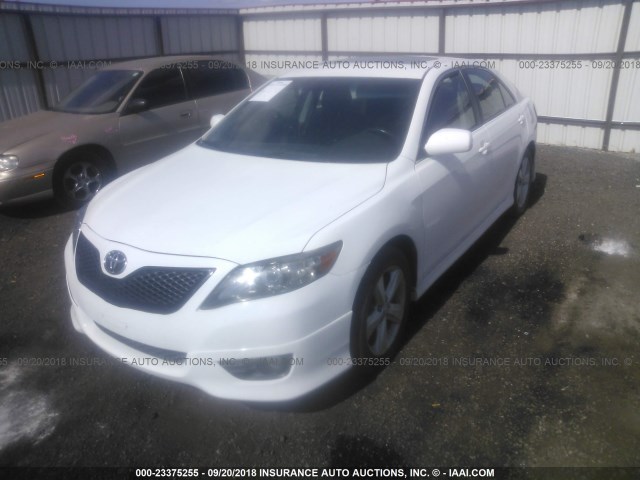 4T1BF3EKXAU507447 - 2010 TOYOTA CAMRY SE/LE/XLE თეთრი ფოტო 2